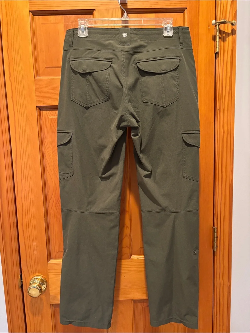 Kuhl Women's Dark Moss Green Freeflex Roll-Up Cargo Pant Size 10 Reg